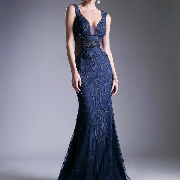 mermaid shape prom dresses